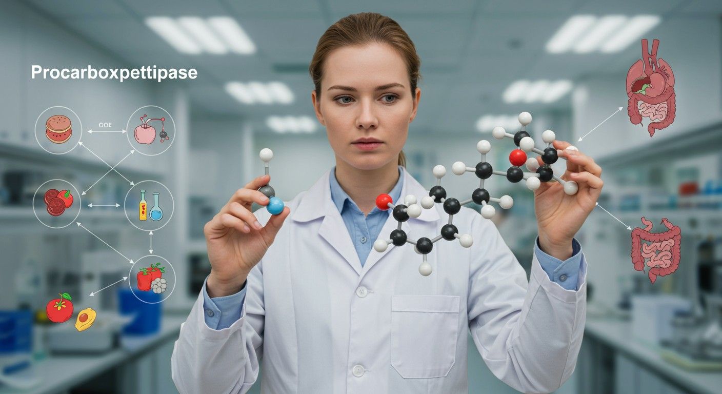 A karboxipeptidázok peptidek lebontásában fontos szerepet játszanak.