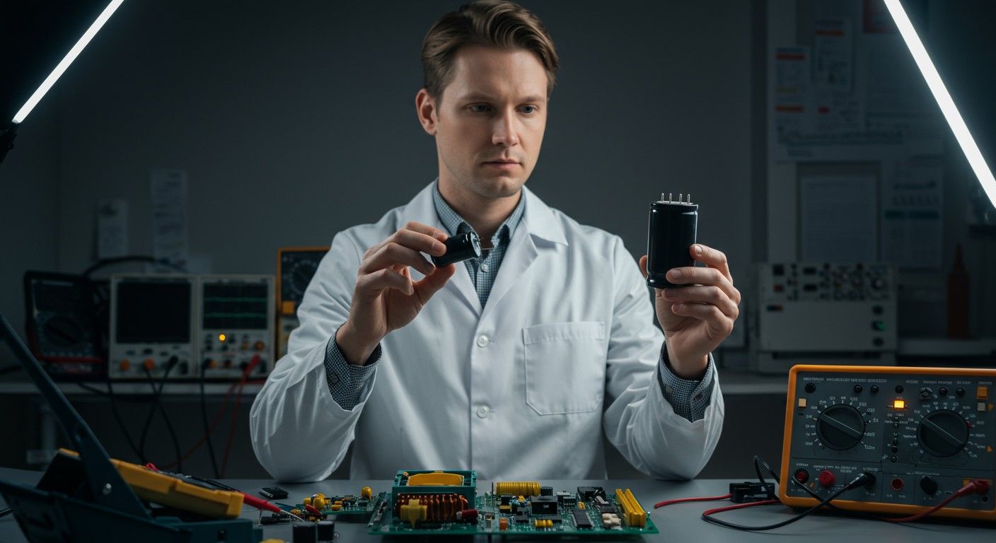 A kondenzátorok gyorsan tárolják és szabadítják fel az energiát.