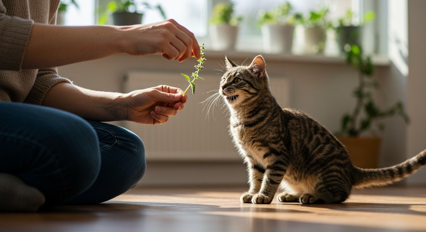 A macskamenta biztonságos, de túlzott használata elkerülendő.