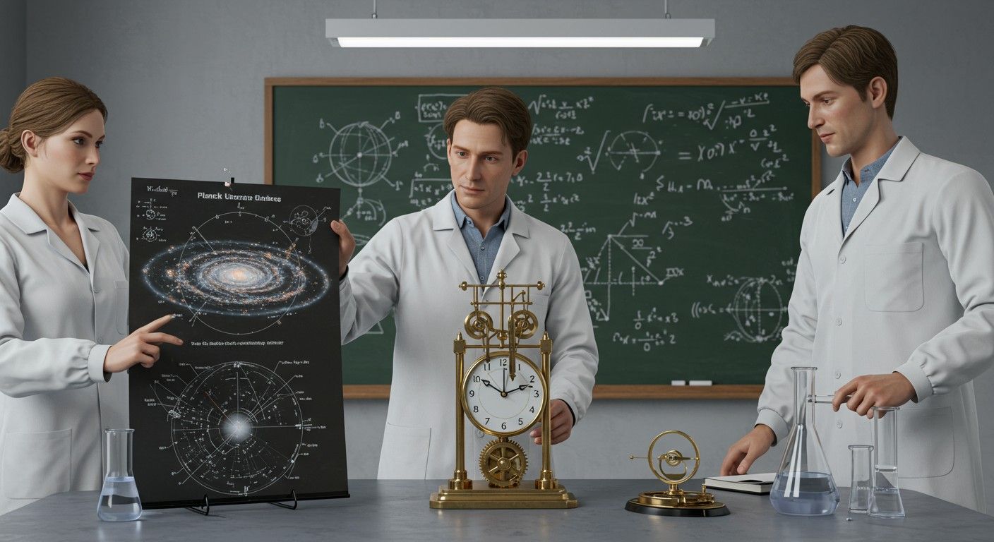 A Planck-idő a kvantumfizika határát jelöli.