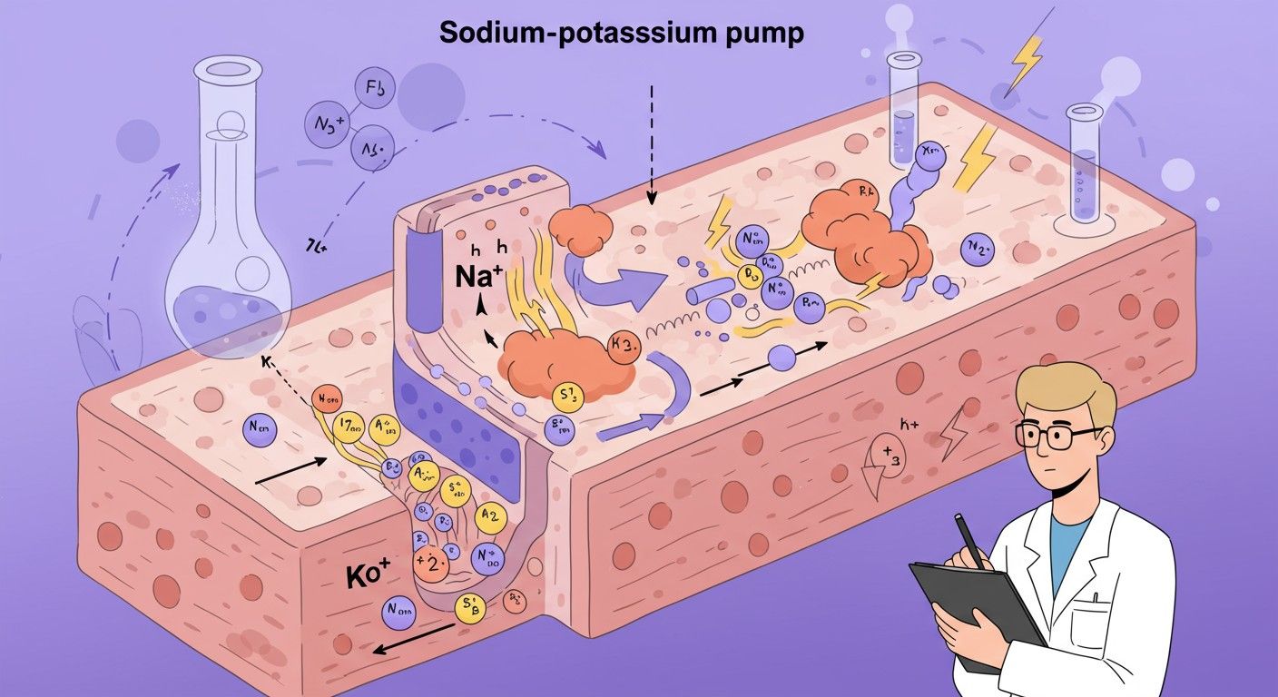 A nátrium-kálium pumpa alapvető a sejtek energiafelhasználásában.