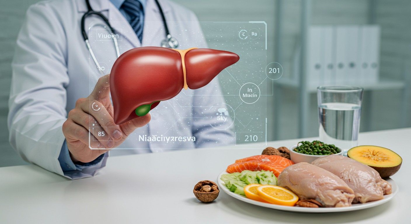 A nikotinsav elősegíti a máj regenerálódását és méregtelenítését.