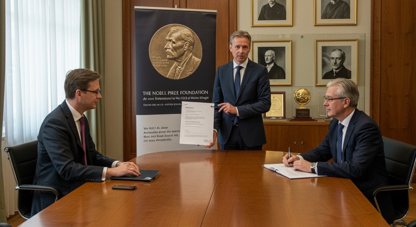 A Nobel-díjak évente, titkos szavazással kerülnek odaítélésre.