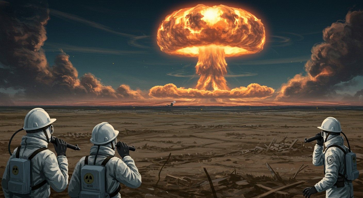 A nukleáris robbanás hatalmas energiáját fúzió és hasadás adja.