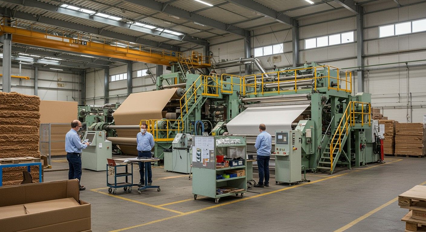 A papírgyártásban a fenntarthatóság egyre fontosabb szerepet játszik.