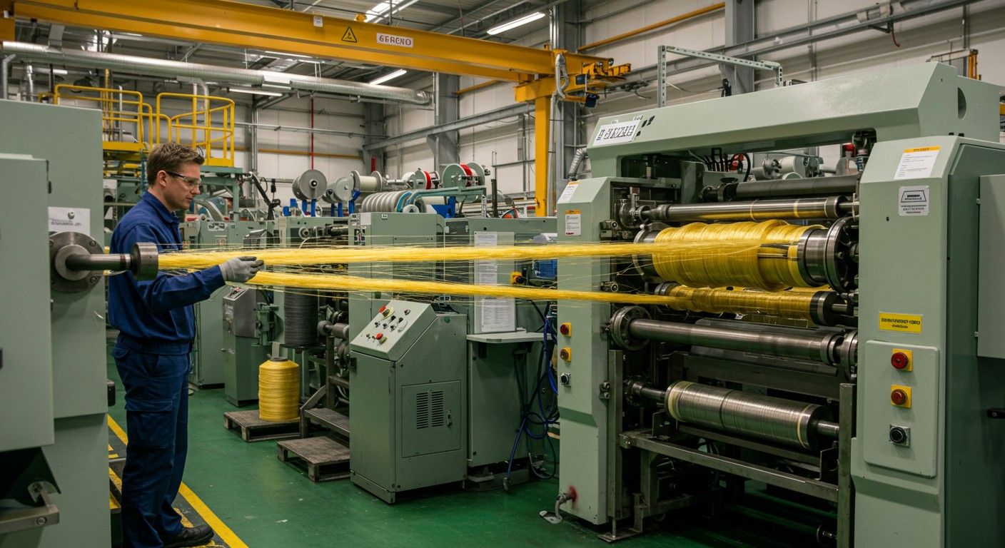 A para-aramid szálak hőállósága és erőssége kiemelkedő.