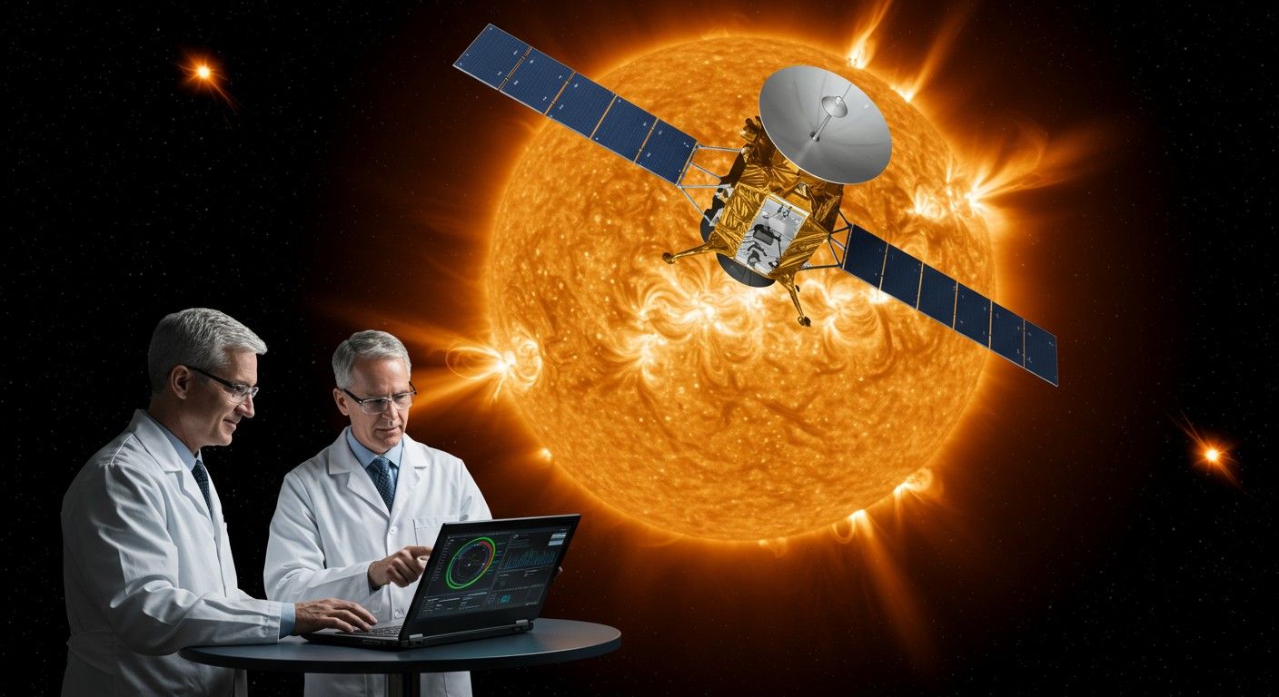 A Parker Solar Probe aznap a Nap légkörét vizsgálja.