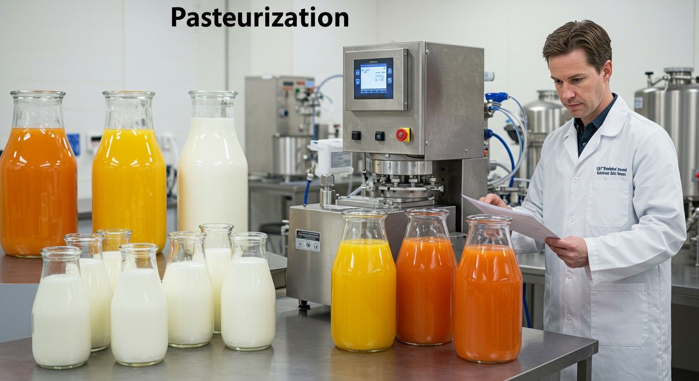 A pasztőrözés hőkezelési módszerei a baktériumok elpusztítására szolgálnak.