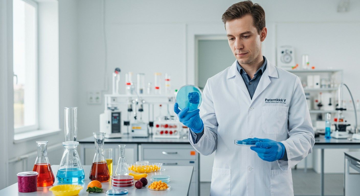 Az E131 színezék élelmiszeripari alkalmazása fokozza az étvágyat.