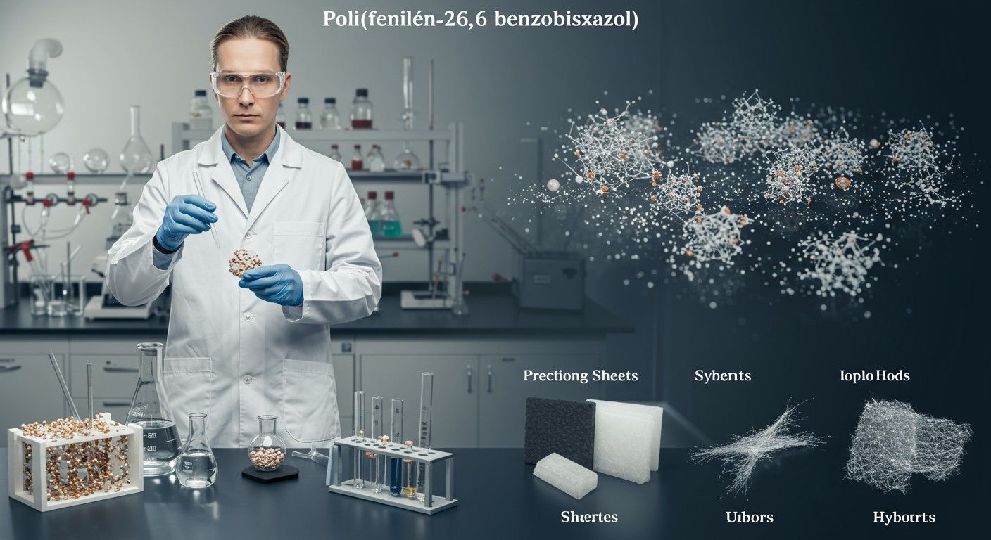 A PBO feldolgozásához innovatív hő- és vegyi módszerek szükségesek.