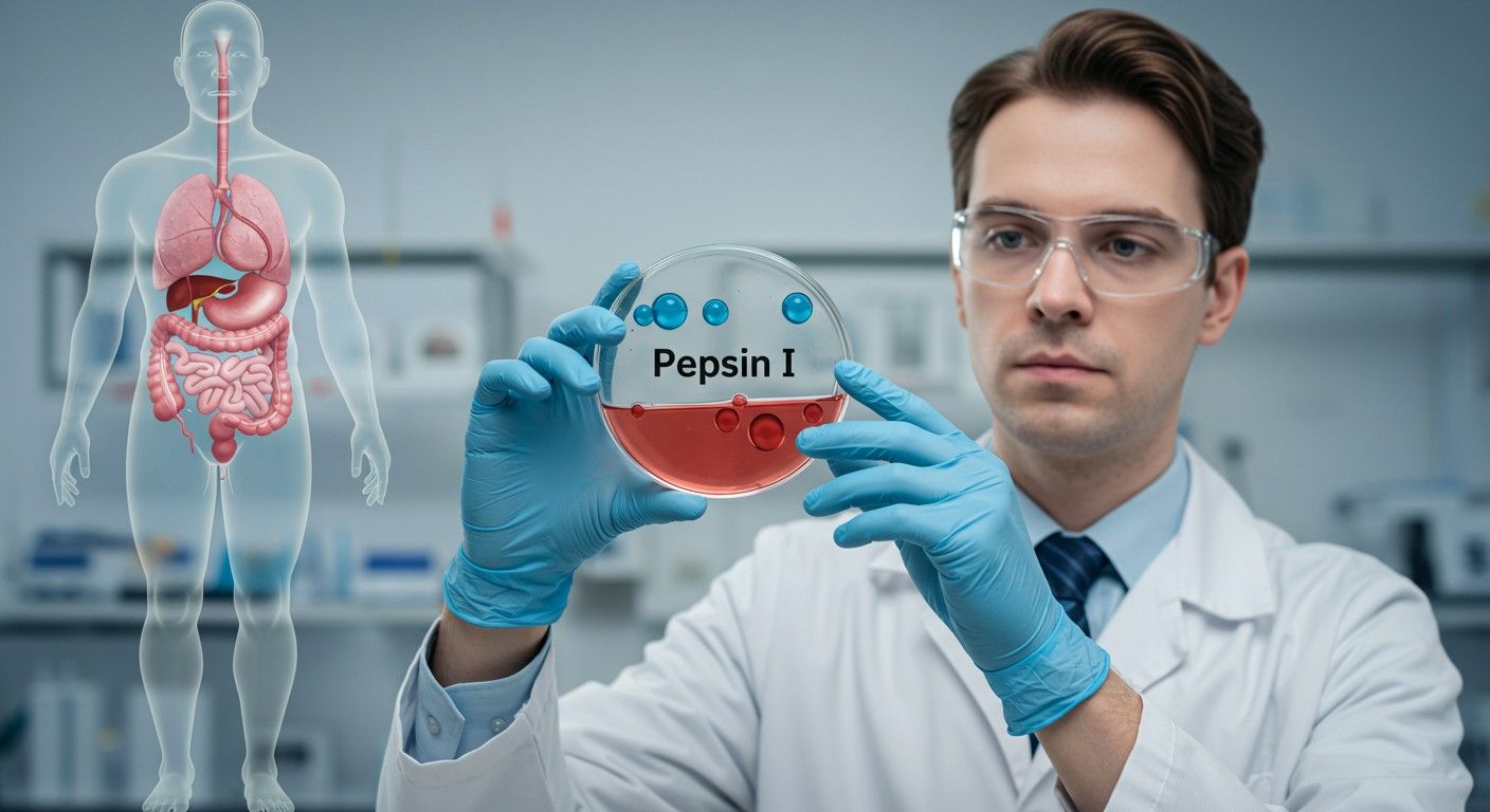 A pepszin I szerepe a fehérjebontás mellett immunfunkciókkal is bír.