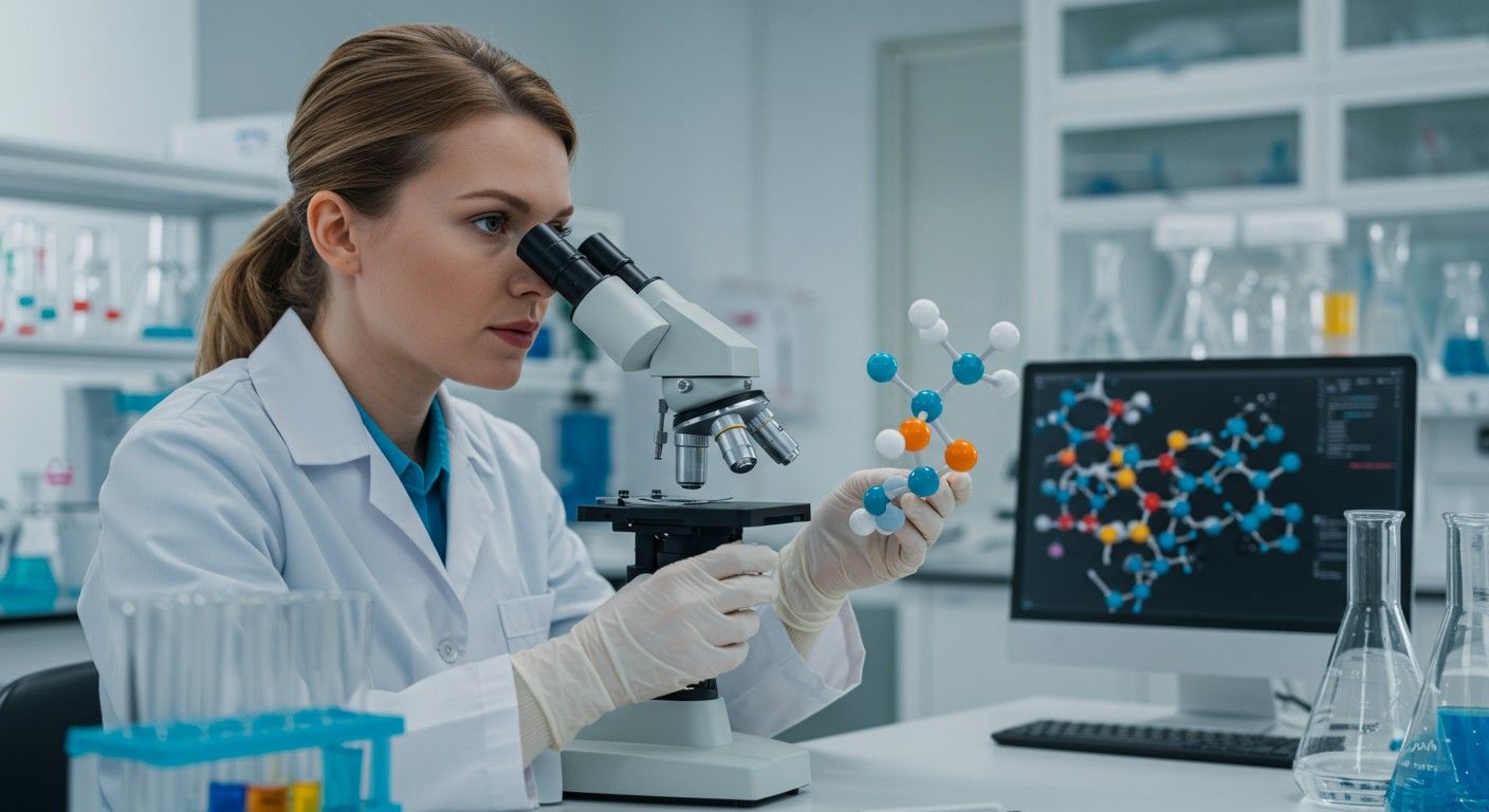 A peptidkötések precíziója alapvető a biotechnológiában.