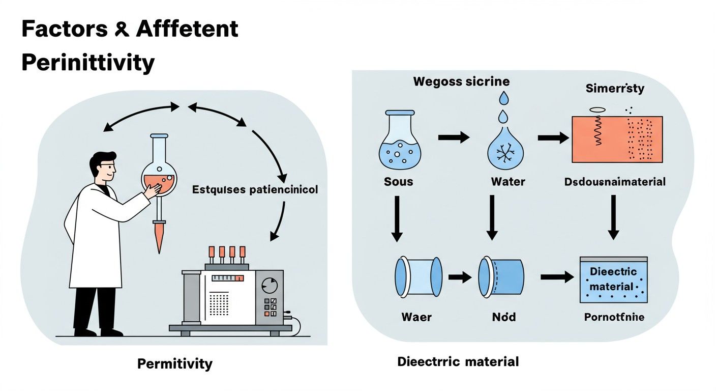 A hőmérséklet és a frekvencia jelentősen befolyásolja.