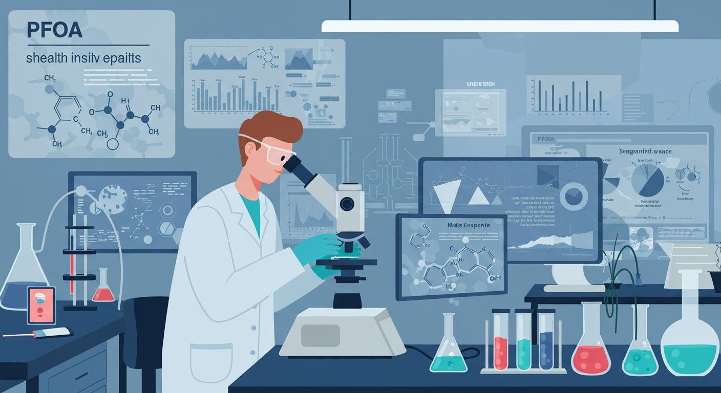 A PFOA hosszú távú expozíciója súlyos egészségügyi kockázatokat jelent.