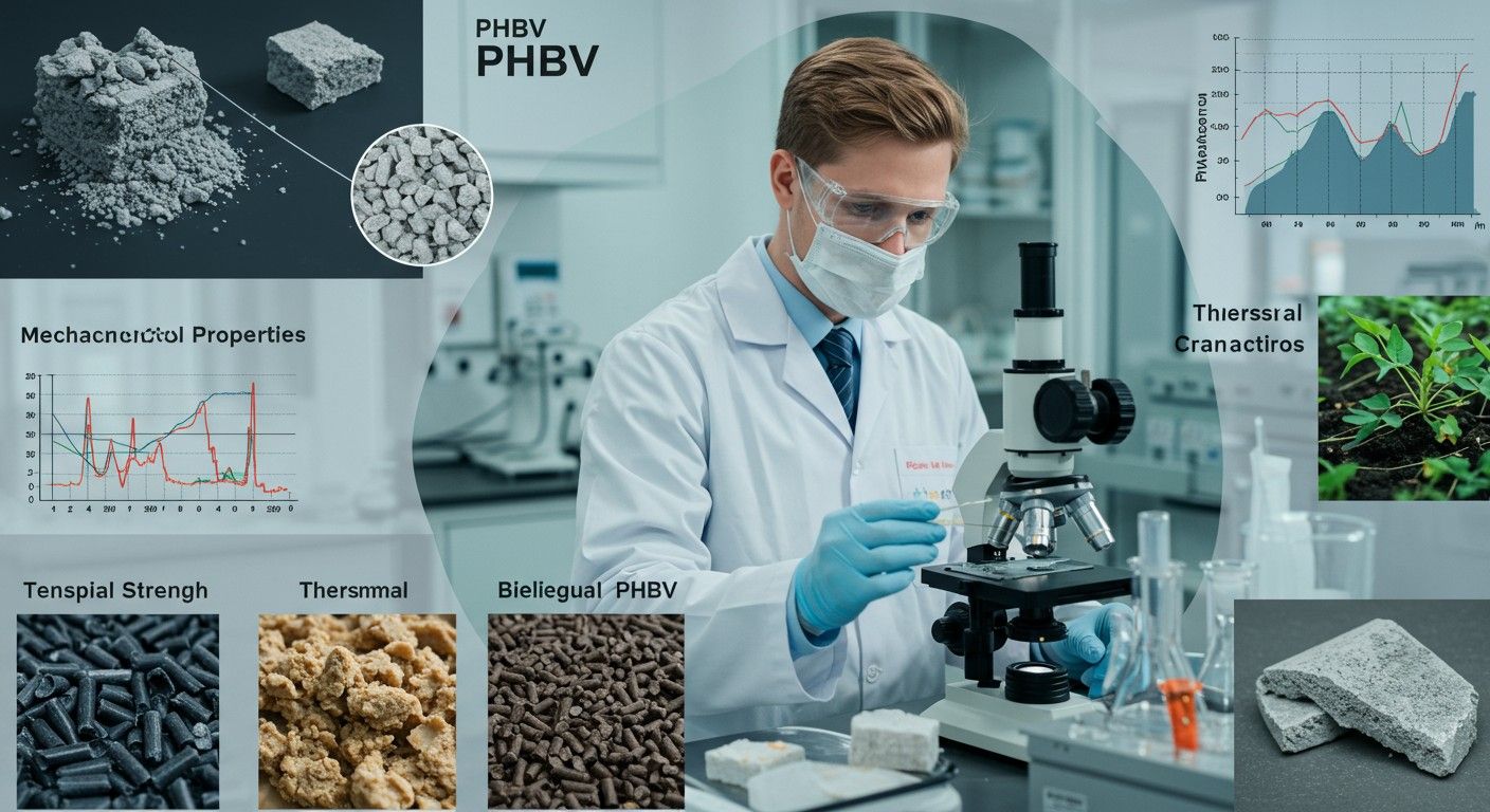 A PHBV biológiai lebomlása környezetbarát megoldásokat kínál.