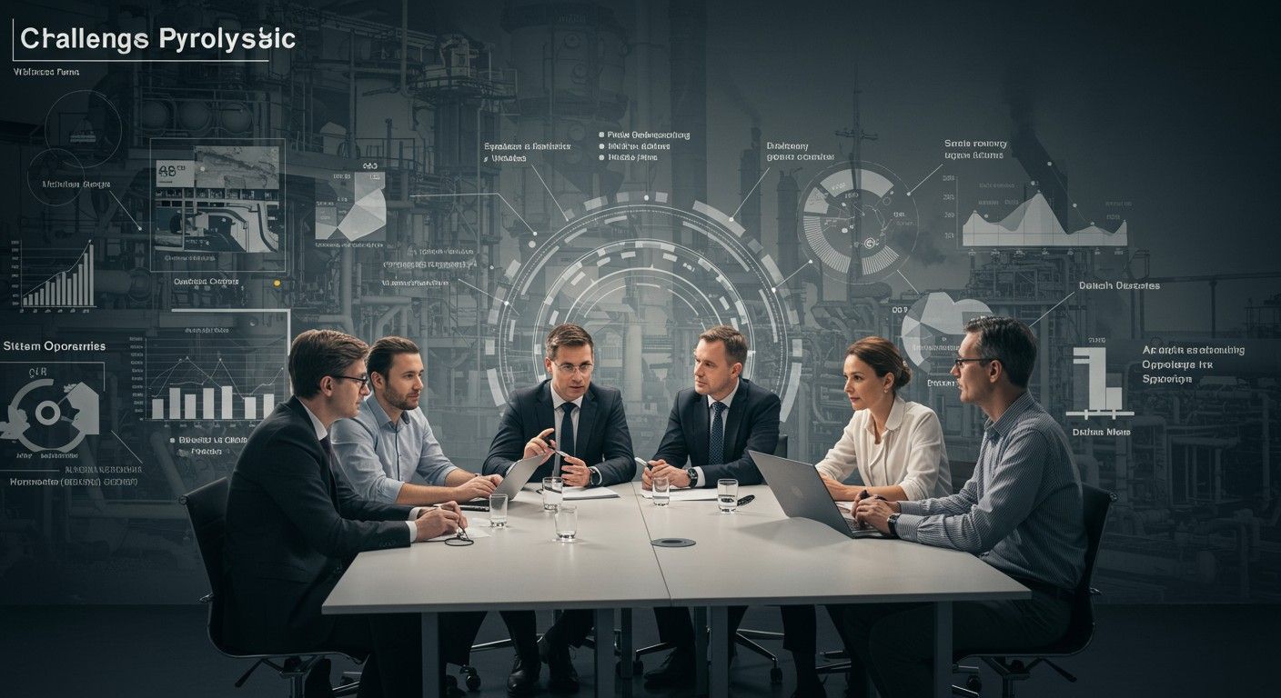 A pirolízis fenntartható energiaforrások potenciálját ígéri.