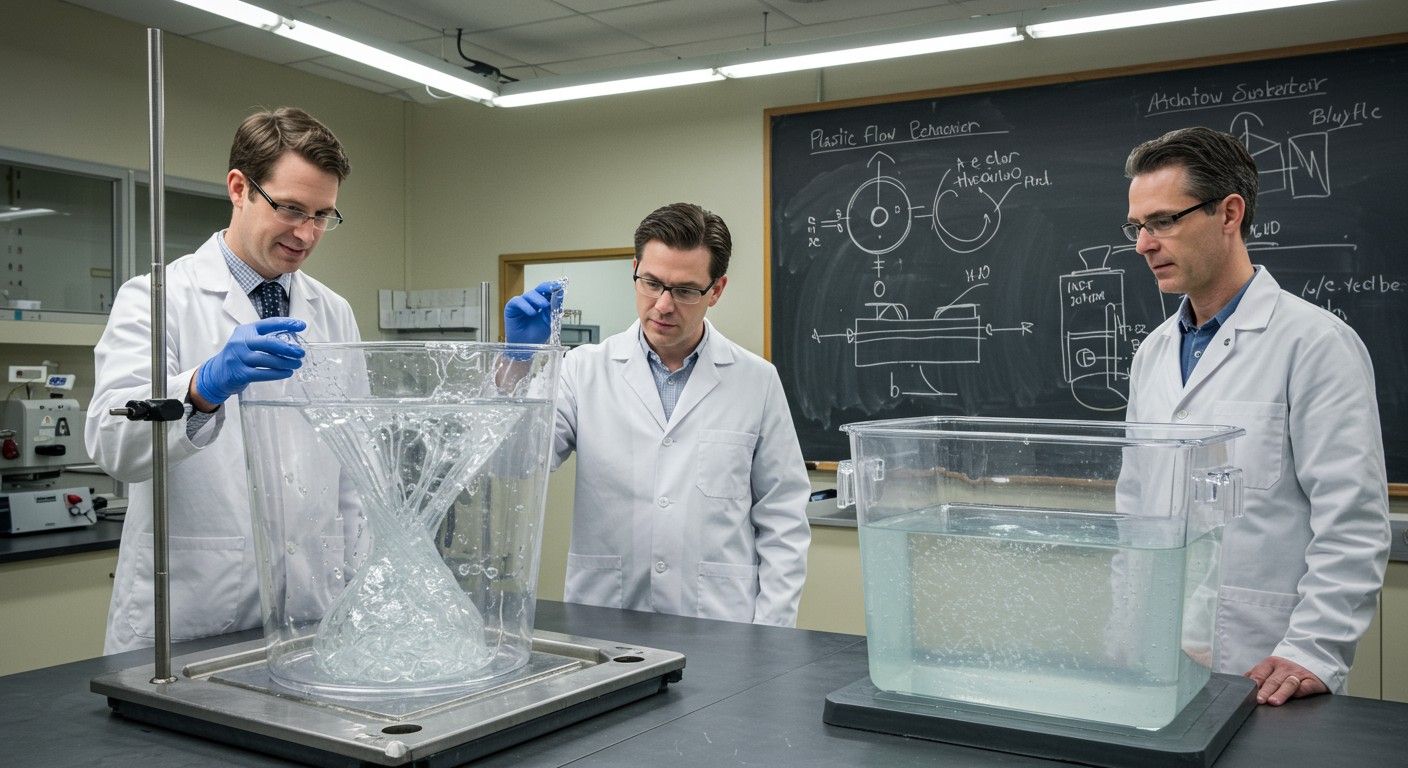 A plasztikus deformáció hőmérsékletfüggő viselkedést mutat.