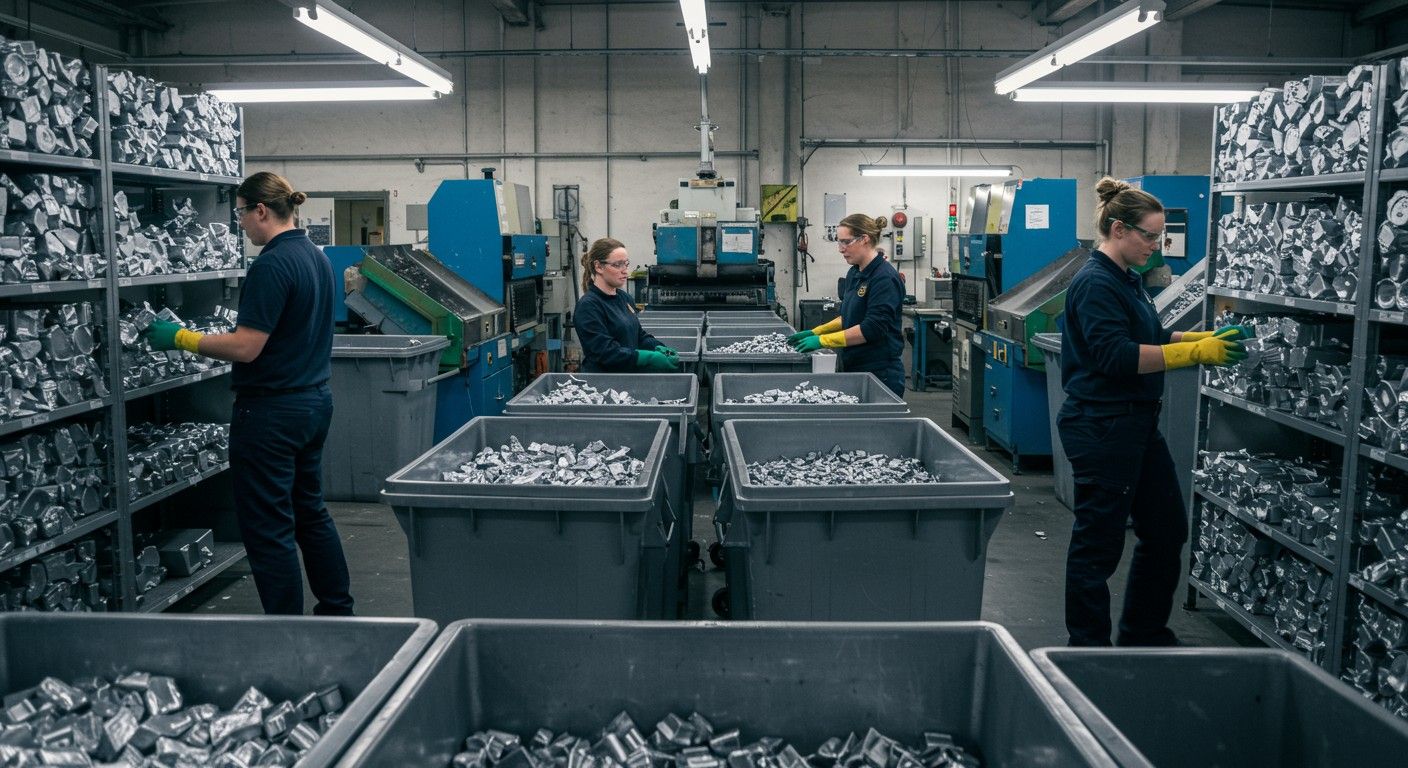 A platinafémek újrahasznosítása csökkenti a környezeti terhelést.