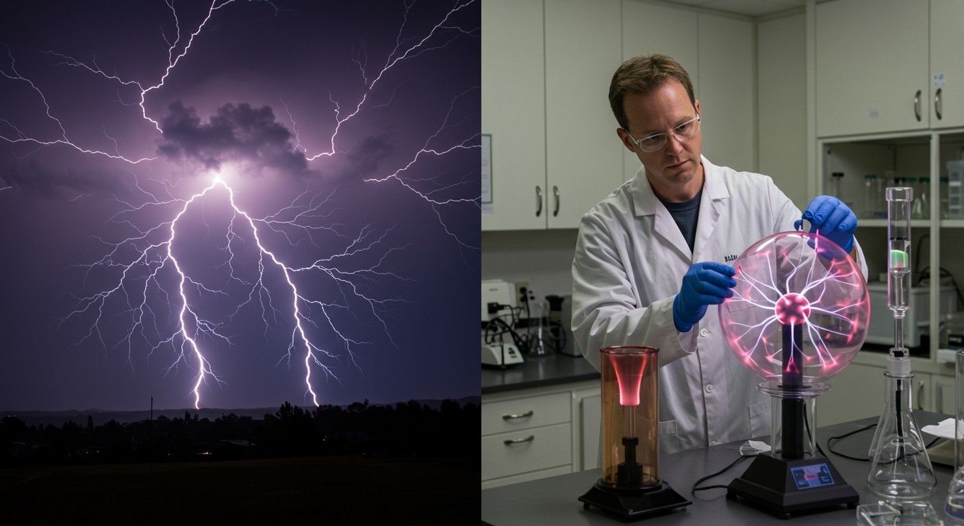 A plazma a csillagokban és villámokban is keletkezik.