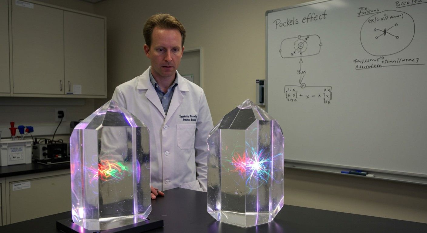 A Pockels-effektus alapvető a fényvezérlésben és optikai eszközökben.