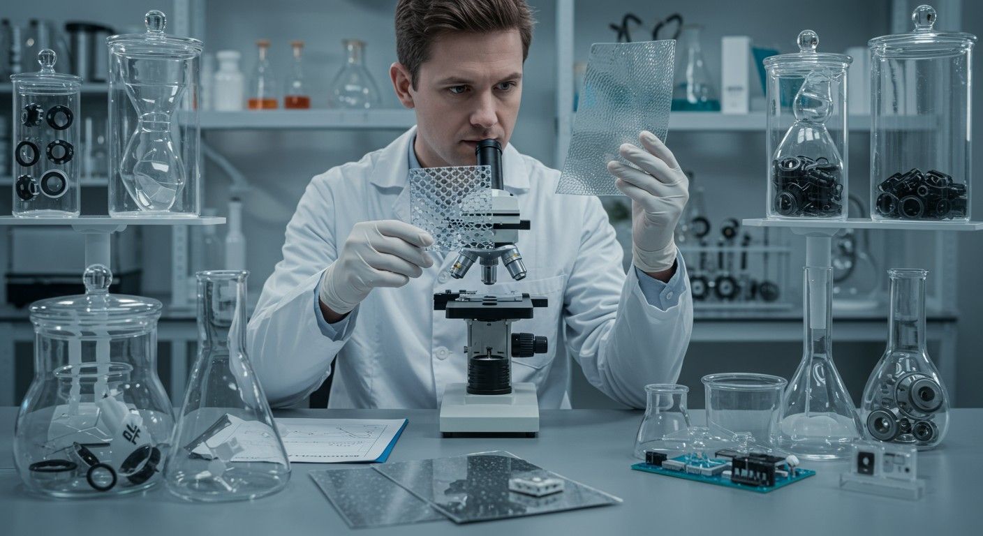 A poliacetilén rugalmas elektrikus vezetésű anyag, de instabil.