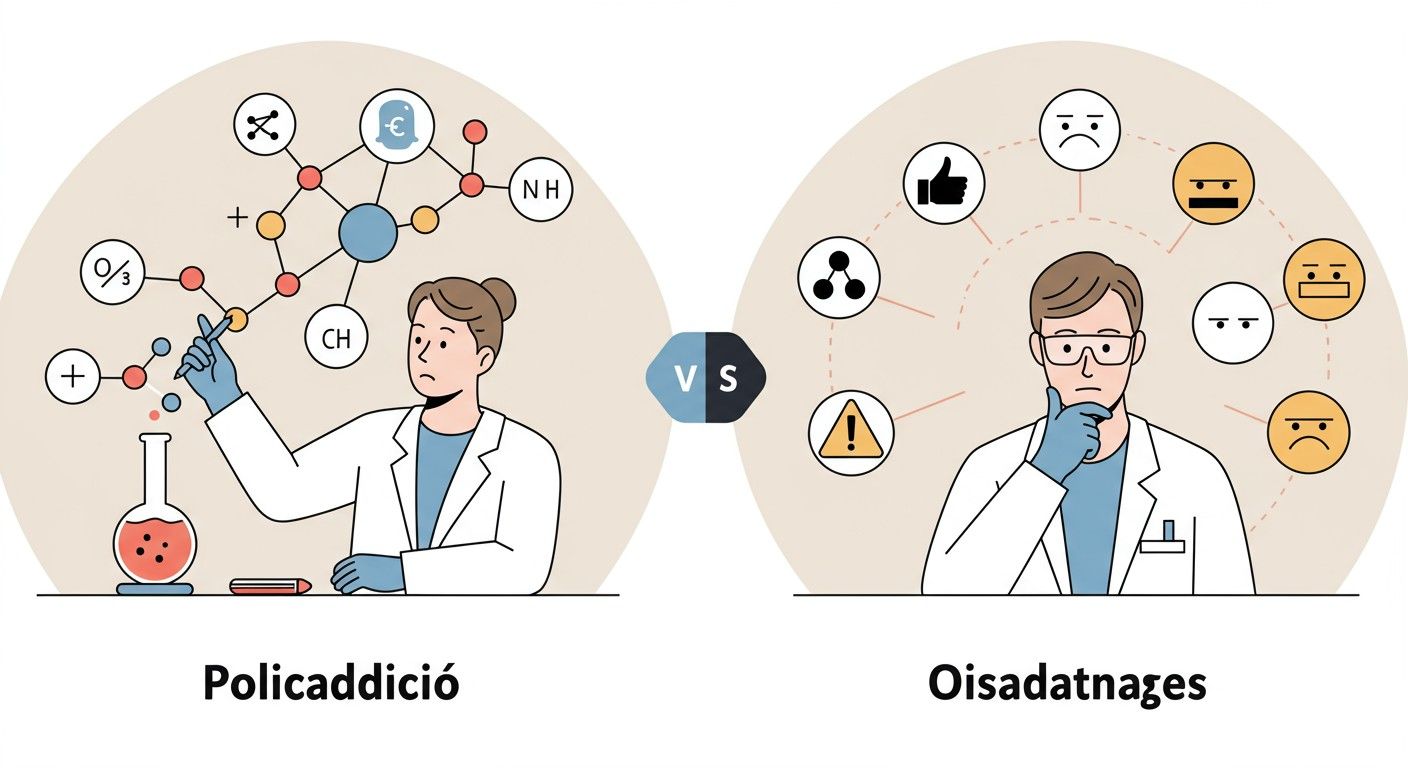 A poliaddíció gyors reakció, de hőmérséklet-érzékeny.