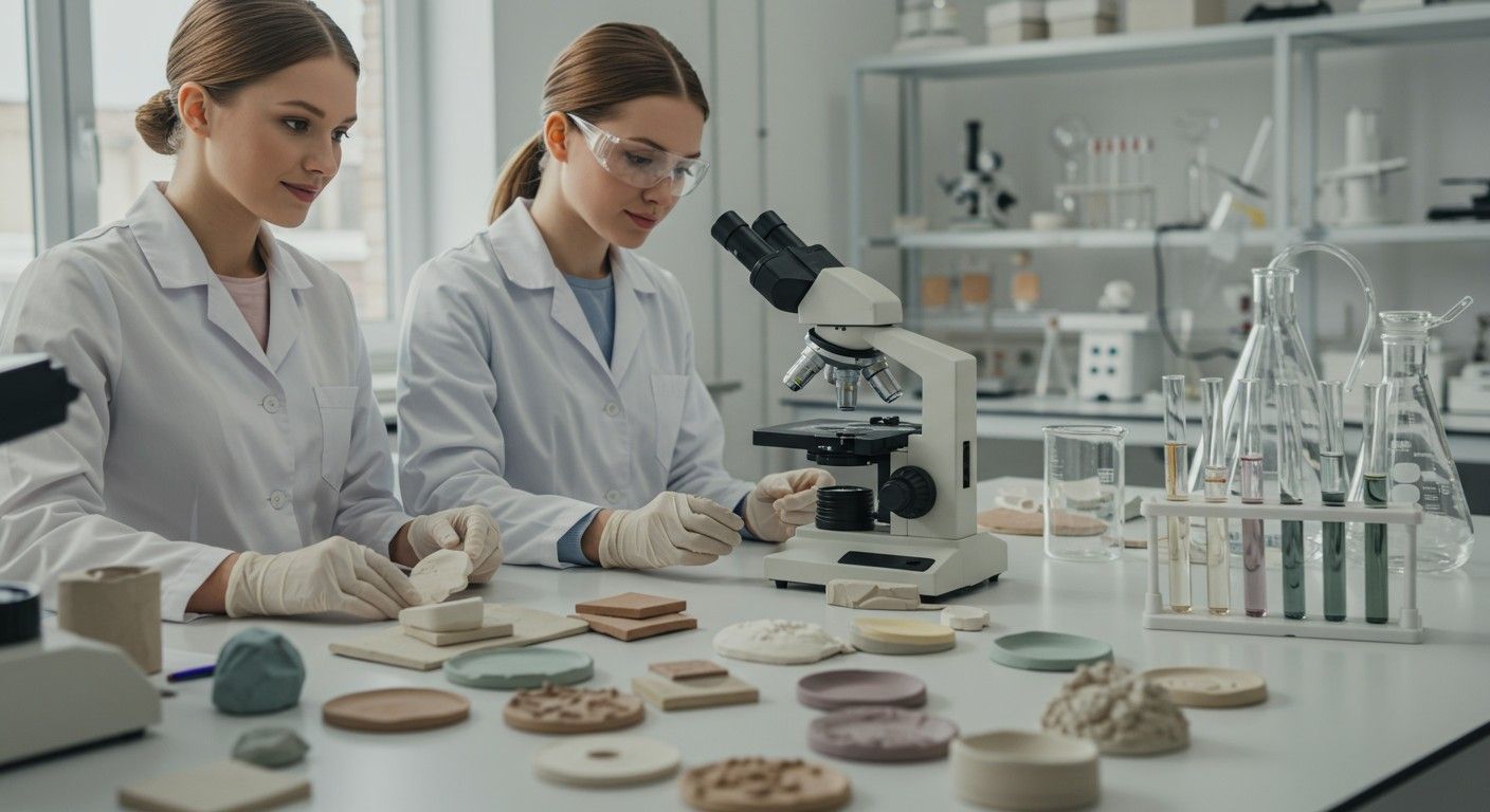 A porcelánföld hőállósága kiváló, magas hőmérsékleten is tartós.