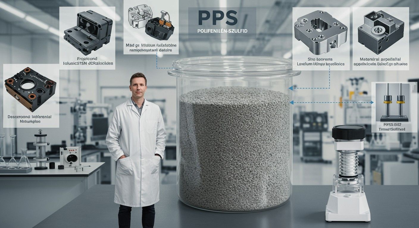 A PPS hőállósága autóipari alkatrészek gyártásához ideális.