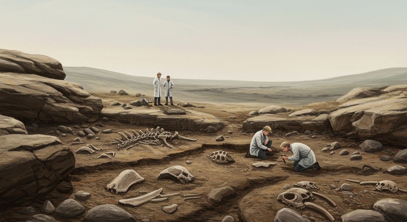 A prekambriumi fosszíliák ritkasága a preserváció nehézségei miatt.