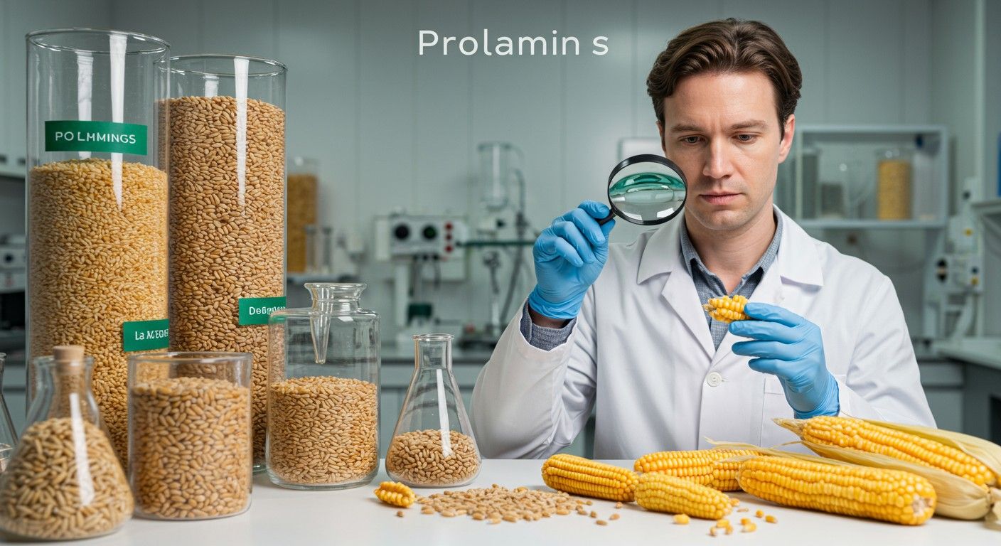 A prolaminok fontos szerepet játszanak a gluténérzékenységben.