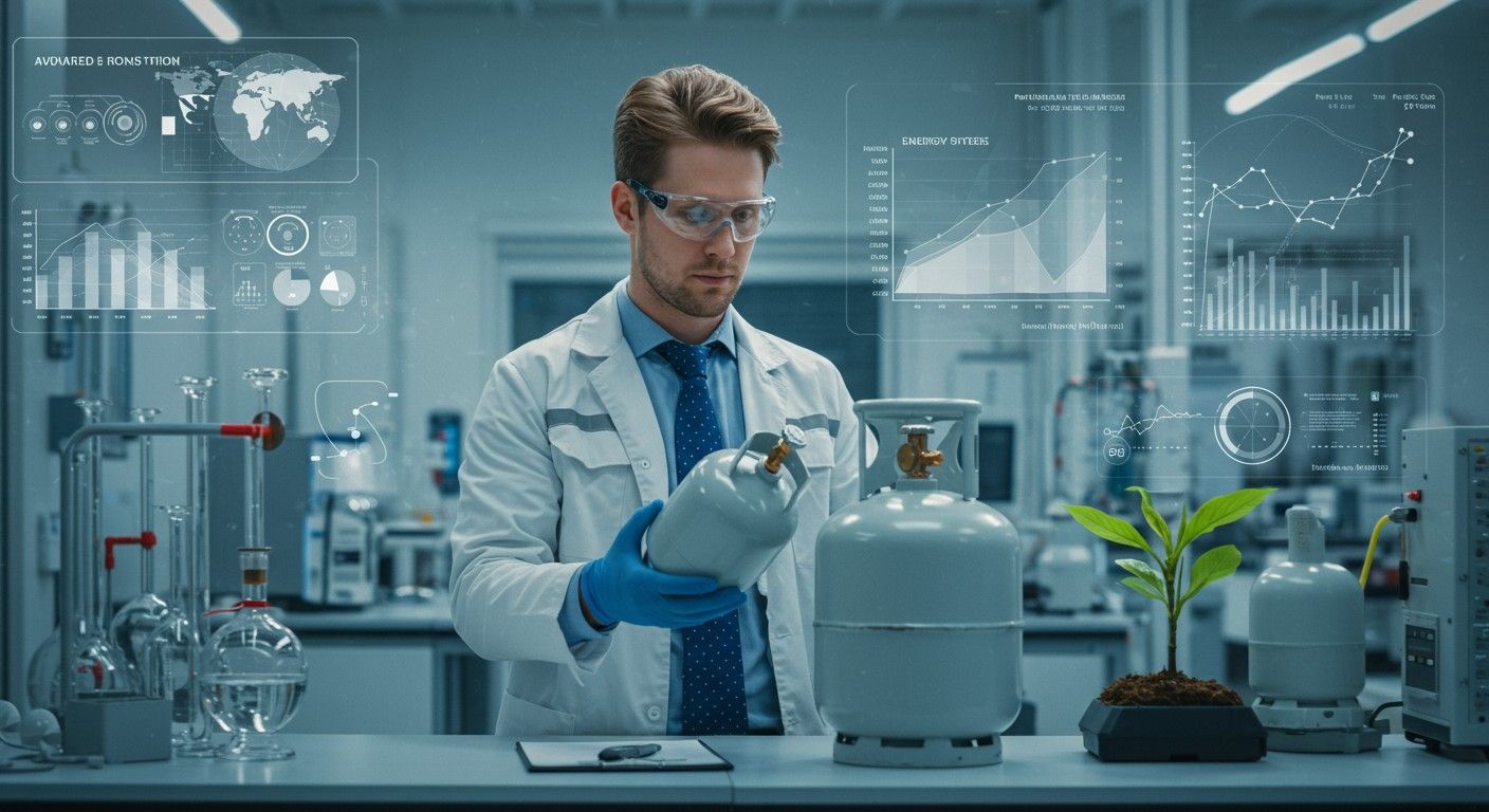 A propán fenntartható energiaforrás a jövő energiaátmenetében.