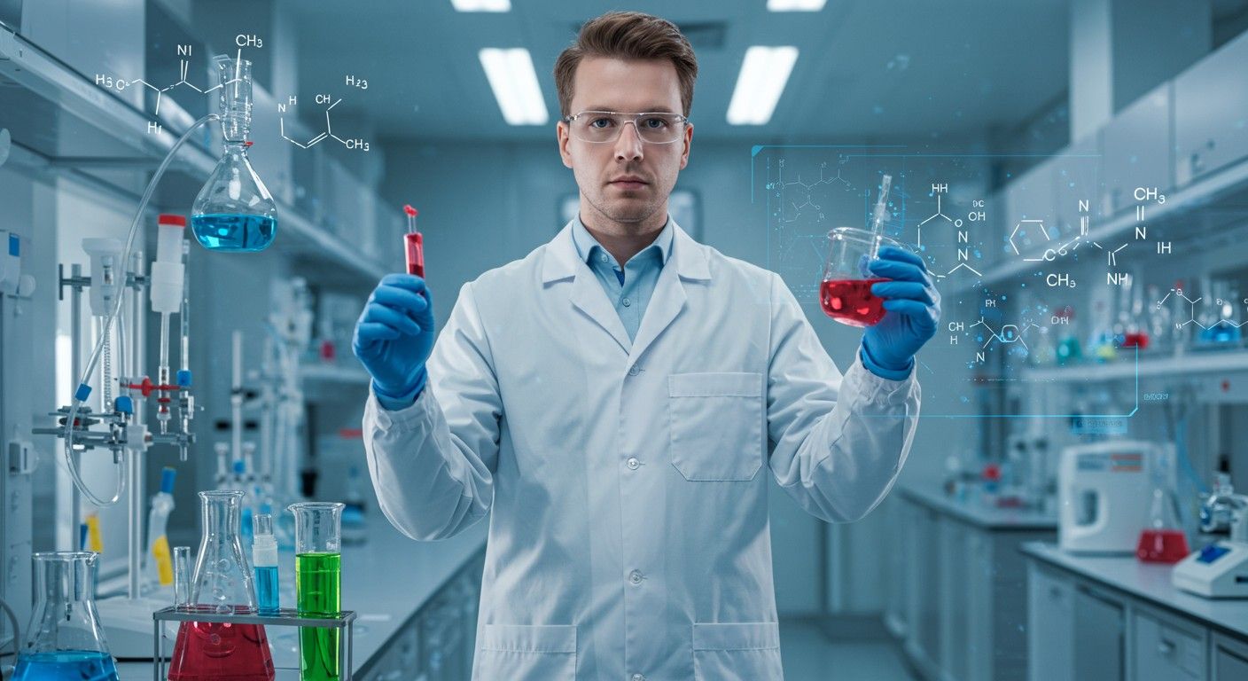 A propilecetsav innovatív anyag a gyógyszerfejlesztésben.