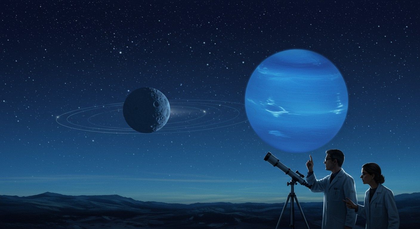 A Proteus szokatlan, ellipszis alakú pályán kering.