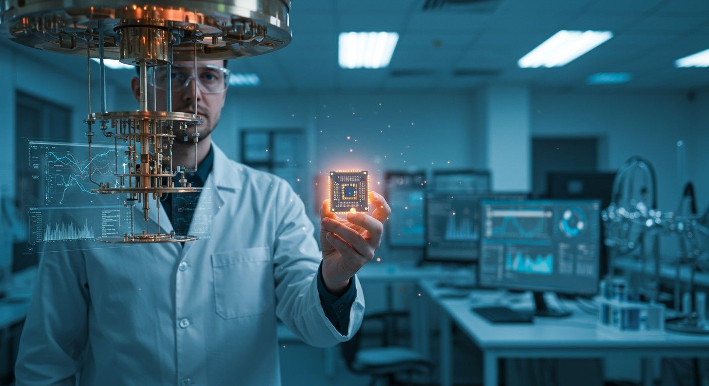 A qbitek fizikai megvalósításai közé tartozik a trapéz.