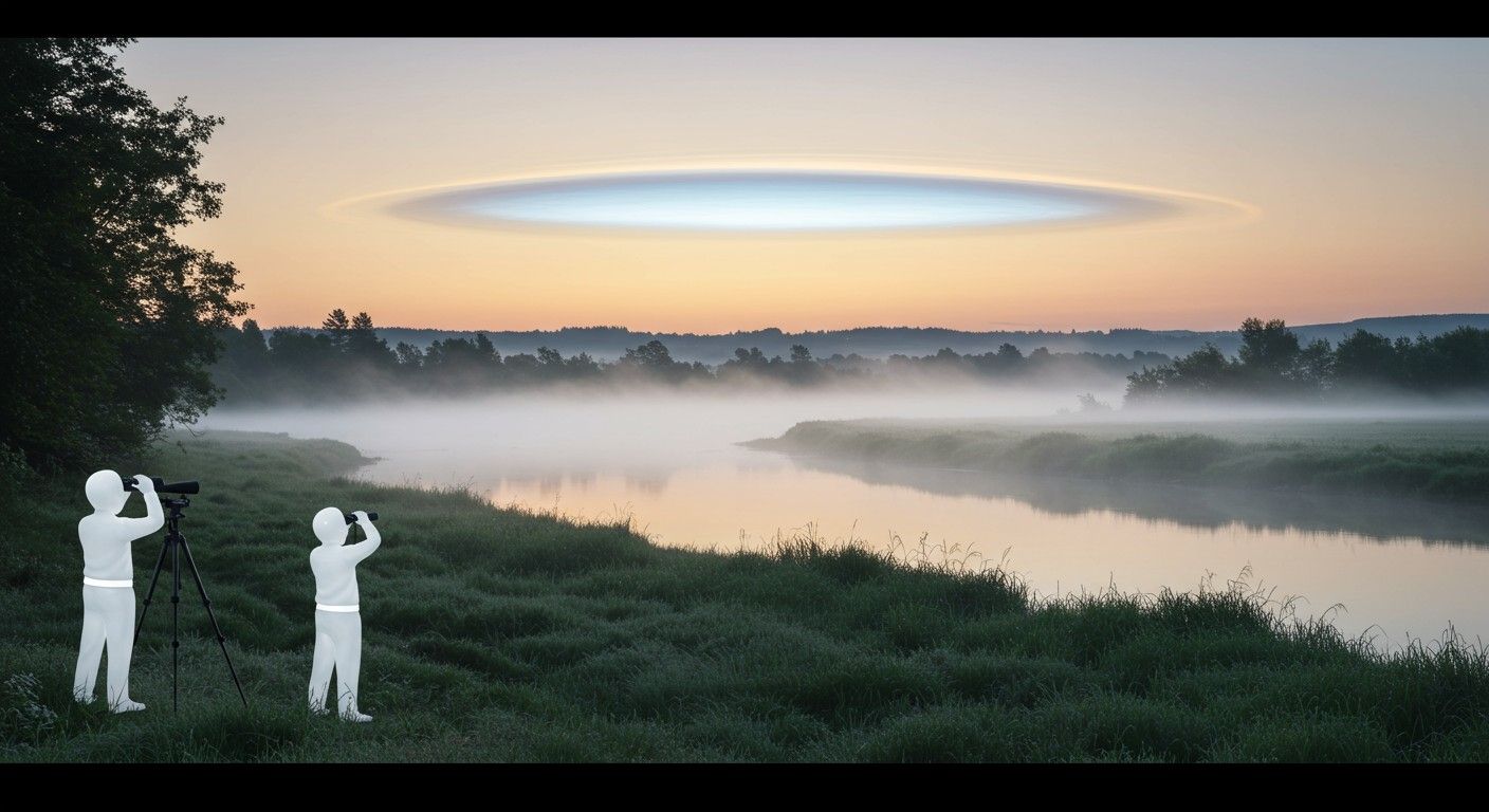 A radiációs köd hűvös, világos éjszakákon keletkezik.