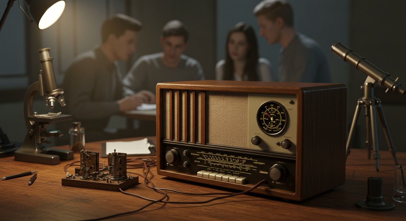 Öveges József hozzájárult a rádiós kommunikáció tudományához.