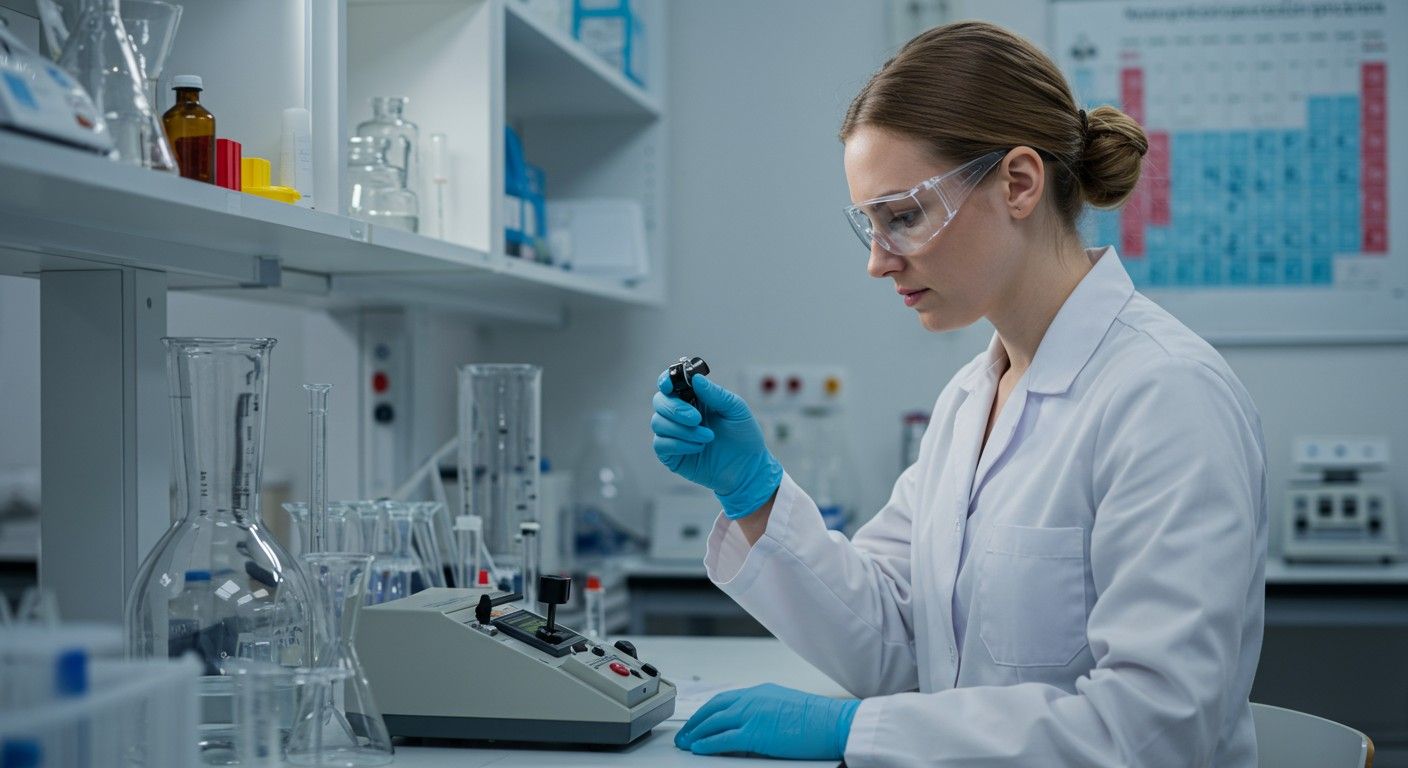 A radioaktivitás mérése Geiger-Müller számlálóval történik leggyakrabban.