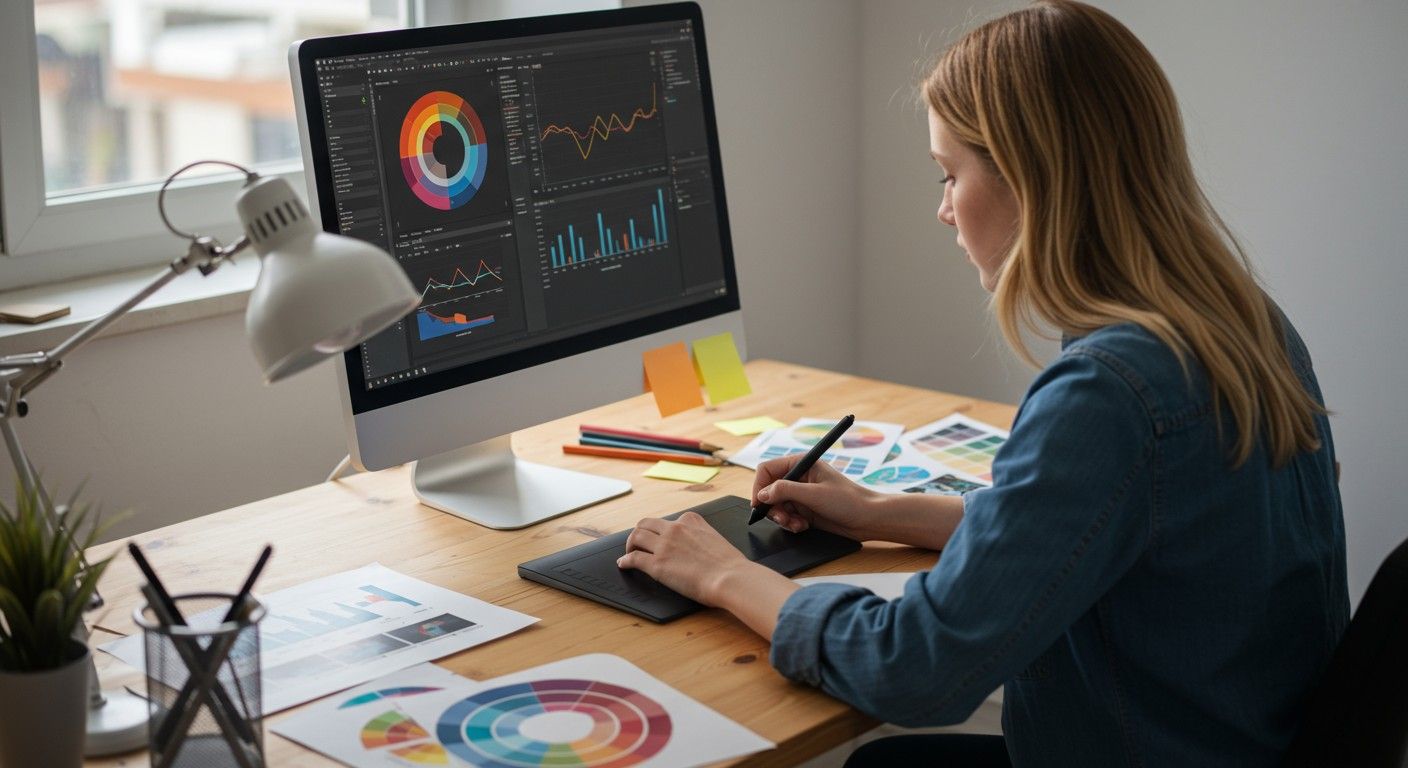 A raszteradat fotómanipulációhoz és digitális festészethez ideális.