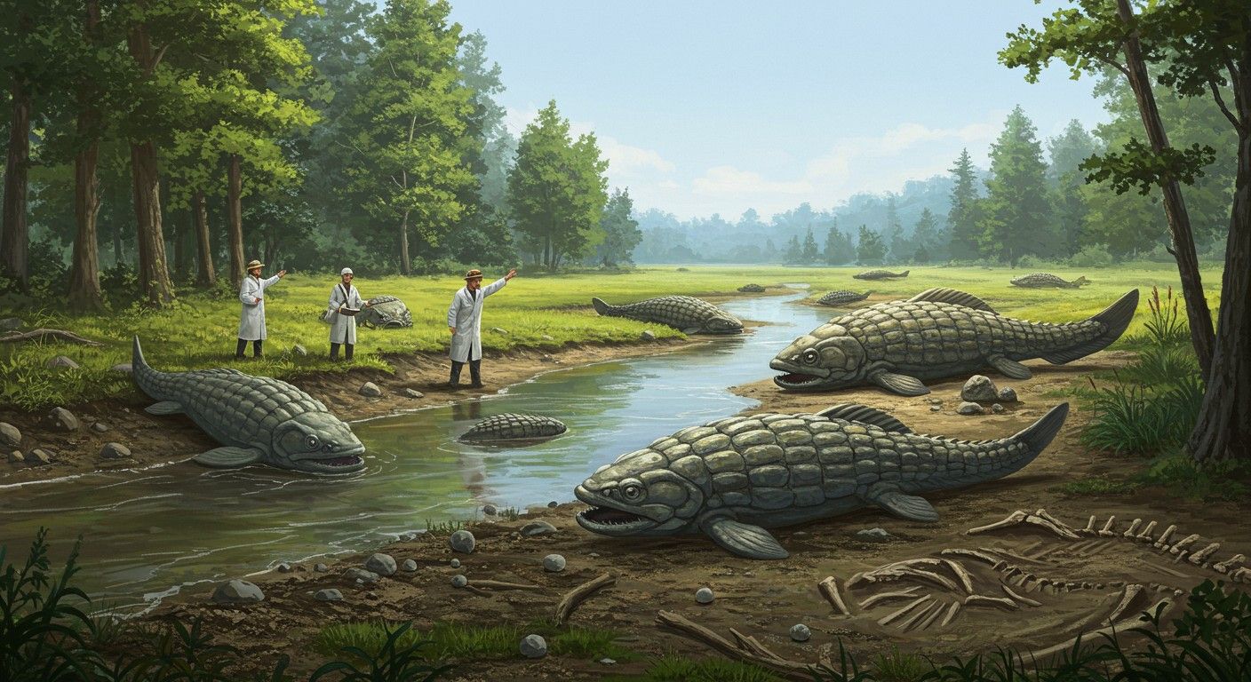 A szilurok mítosza: első szárazföldi gerincesek hódítása.