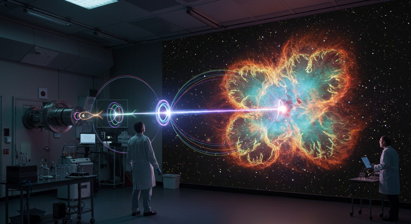 A szinkrotron sugárzás erőteljes információkat hordoz a kozmológiáról.