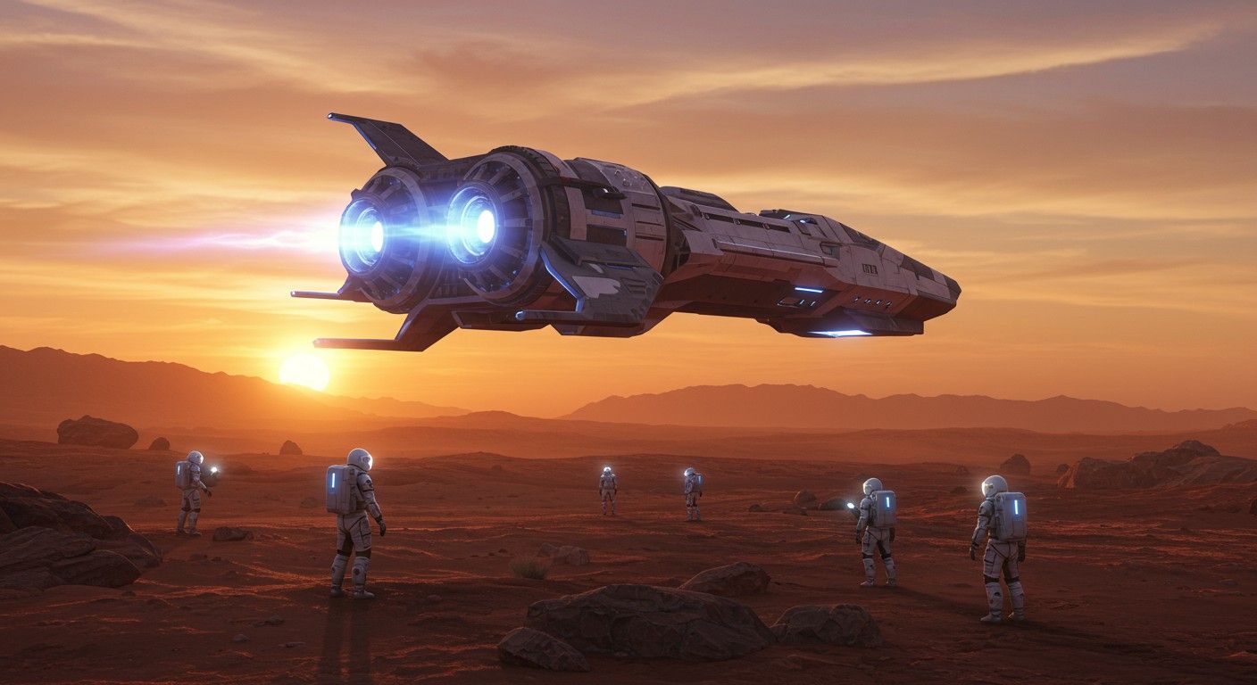 A VASIMR plazmahajtómű gyorsíthatja a Marsra utazást.