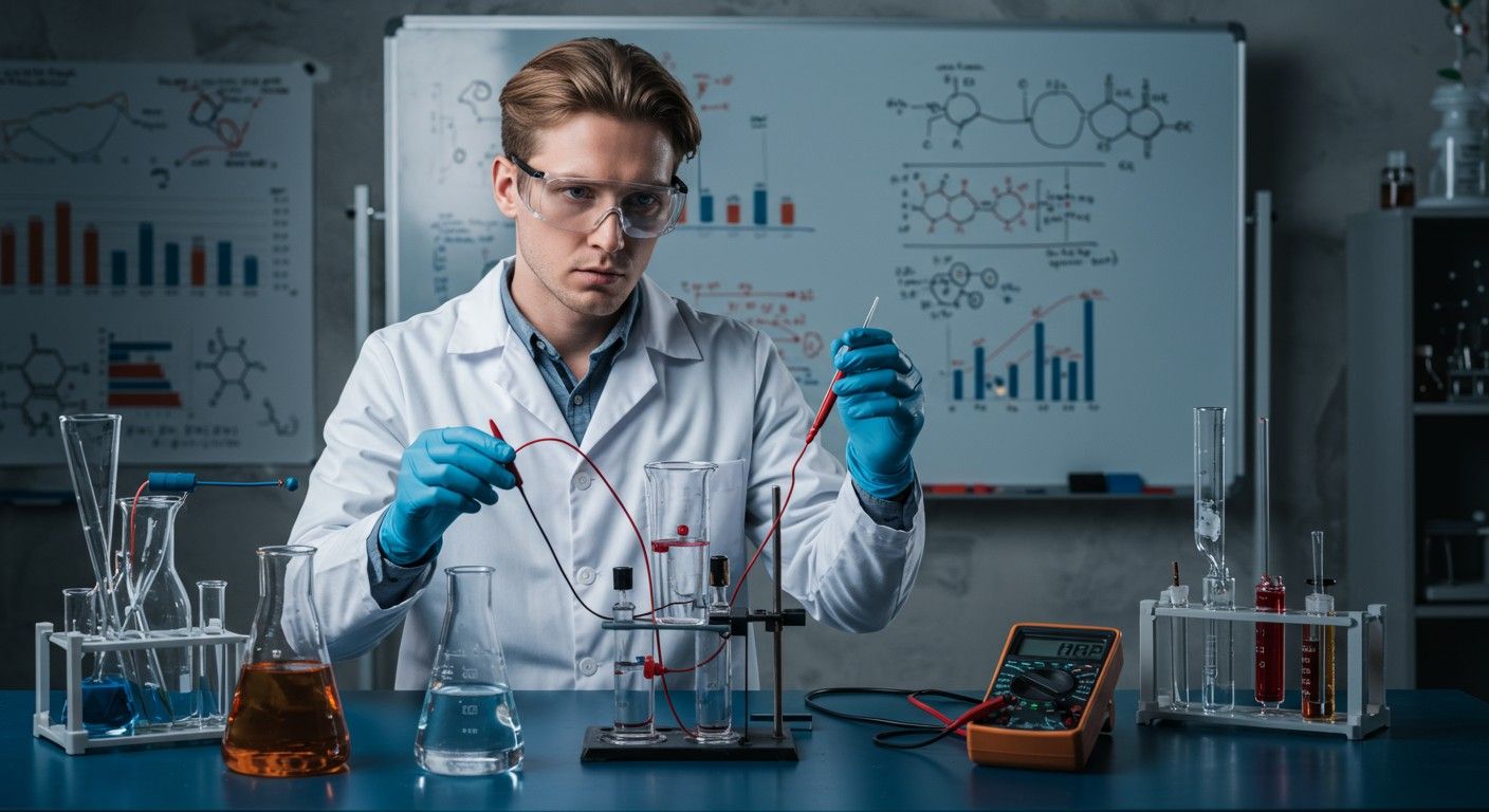 Az elektrokémiai rendszerek hatékony energiaátalakítást tesznek lehetővé.