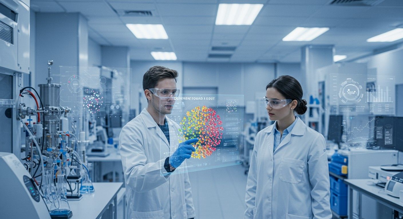A kvantumpöttyök biomolekulák nyomkövetésére is alkalmasak.