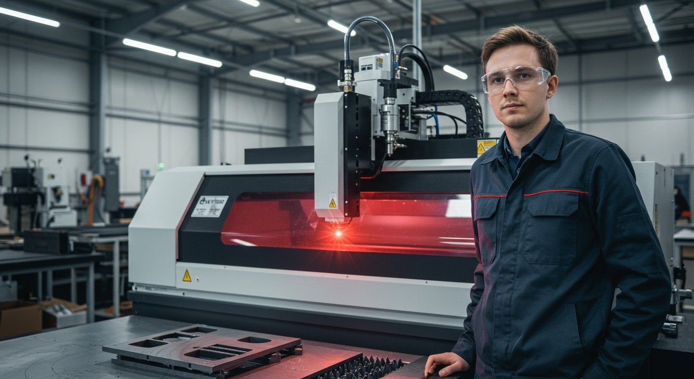 Nitrogénlézerek precíziós vágásra és hegesztésre is használhatók.