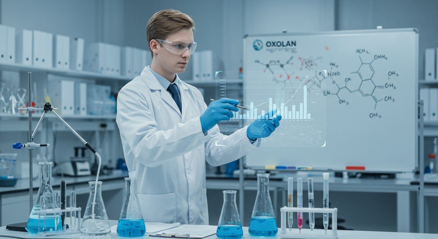 Az oxolán analitikai kimutatása precíz mintavételt igényel.