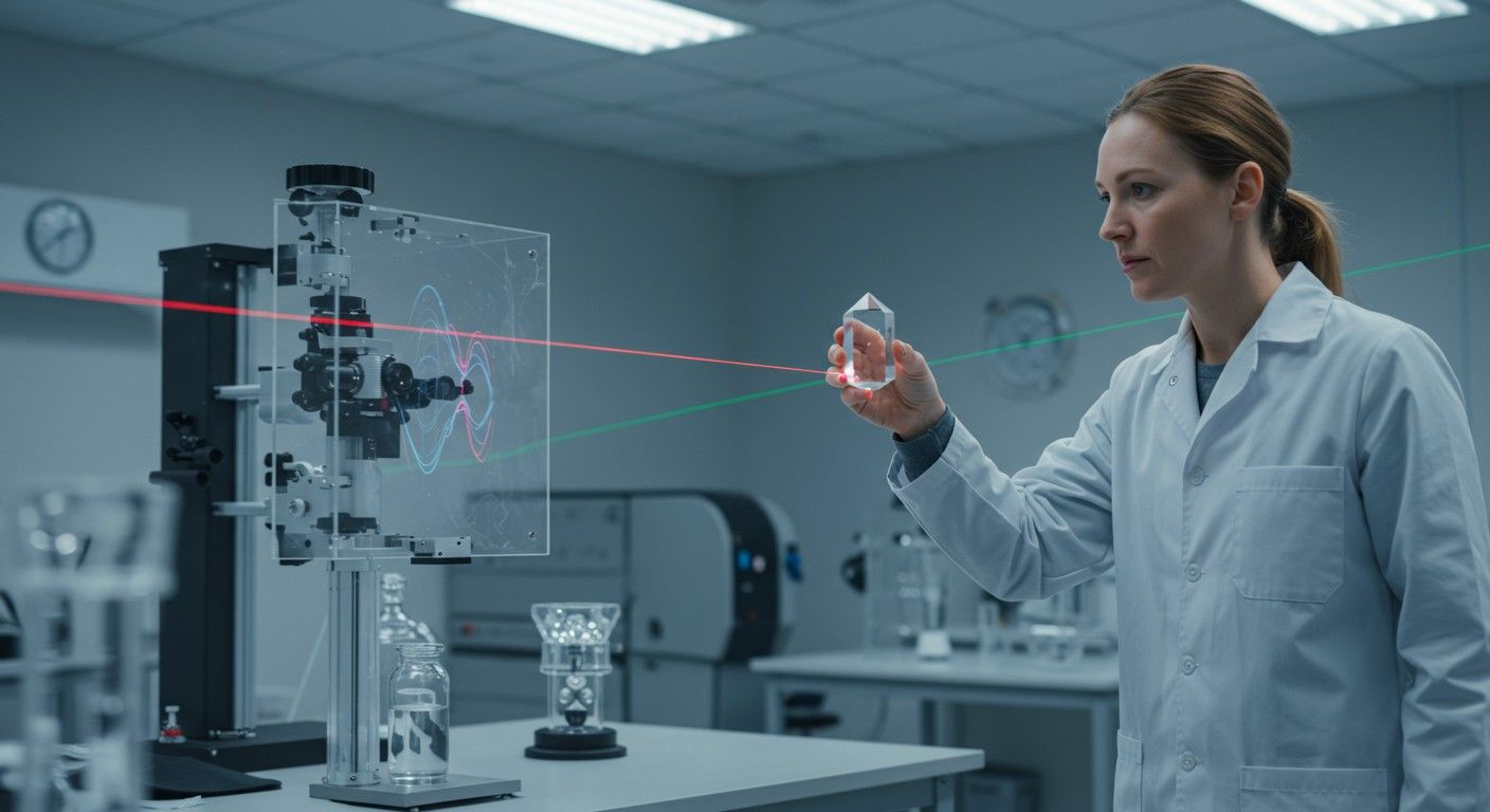 Az anyagok nemlineáris optikai tulajdonságai fényt formálnak.