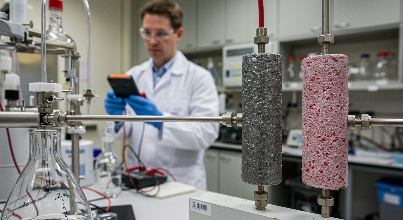 Az elektródanyagok mikroszerkezete befolyásolja a polarizációt.