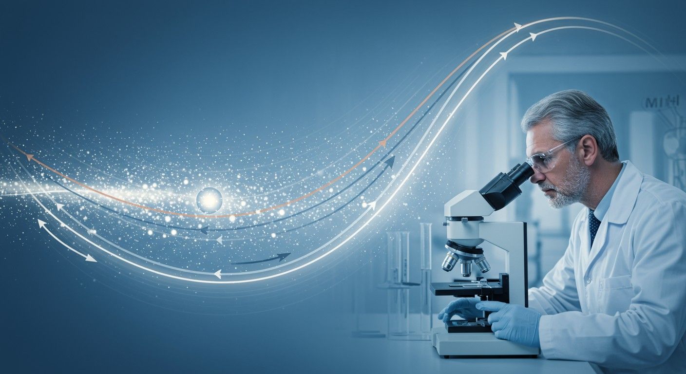 Az elektronok pályája kulcsszerepet játszik a szóródásban.