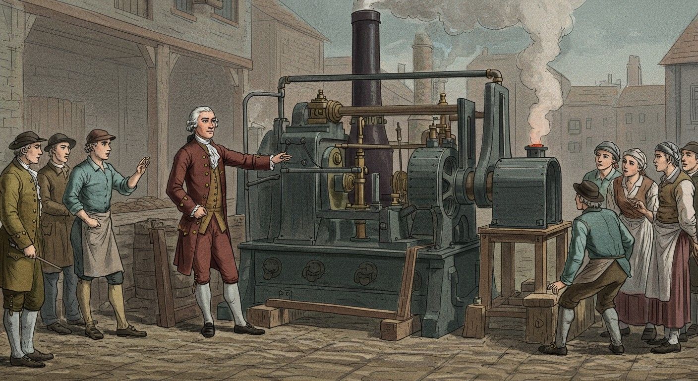 Newcomen-gép: az ipari forradalom kezdete és vívmányai.