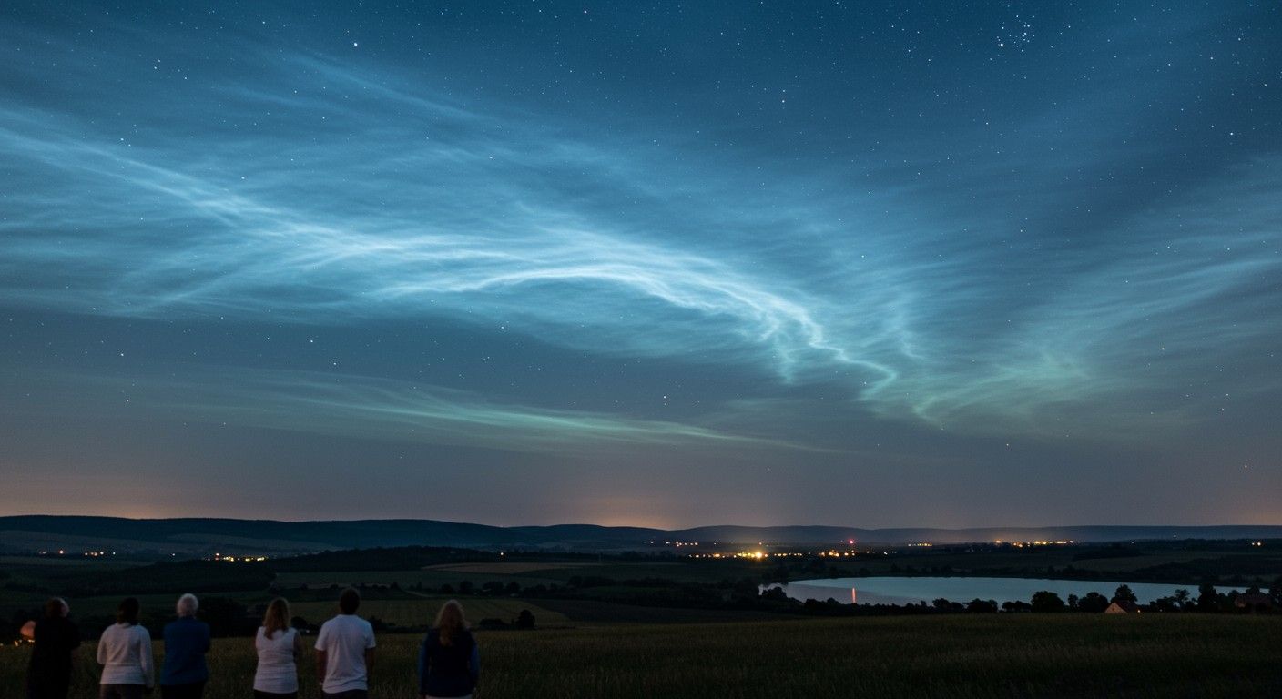 Az NLC-k gyakran megfigyelhetők nyáron a magasban.